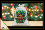 A. Bolsa de Navidad - Corona Navideña Vintage