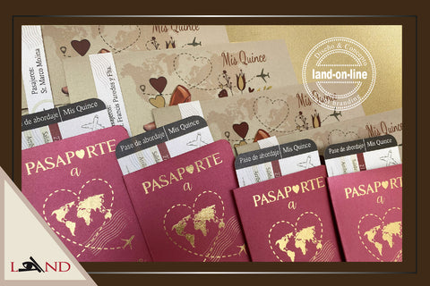 A.Invitación Passport - Old Money Style