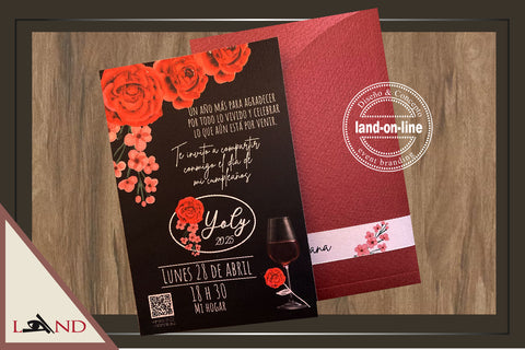 Invitación Piccolino Rose Wine
