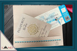 Invitación Passport - Foil-Paris