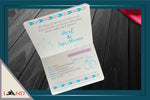 Invitación Passport - Foil-Paris