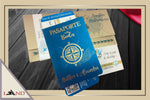 Invitación Passport - Full Foil