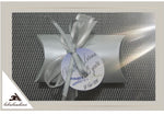 J.Caja pillow recuerdo en plata