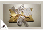 J.Caja pillow recuerdo dorada