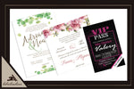 Diseño de invitación por costo adicional