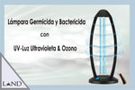 z. a-Lámpara Germicida y Bactericida con UV-Luz Ultravioleta & Ozono