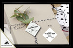 B. ETIQUETAS COLGANTES BLANCAS PACK 100 UNIDADES
