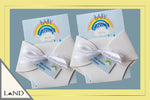 Invitación Diaper - Rainbow