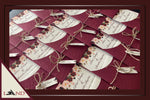 Invitación Corte Luna Burgundy