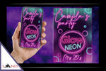 Invitación Digital Interactiva Personalizada- Neon-Glow