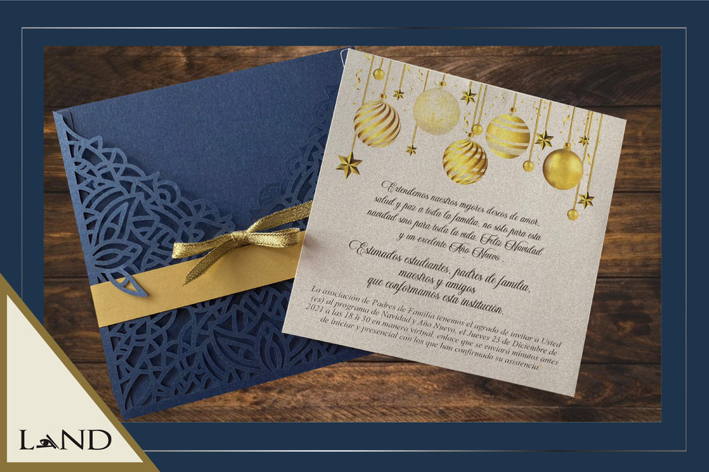 Invitación Corte Corporativo- Christmas