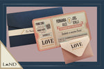 Invitación Ticket de Cine